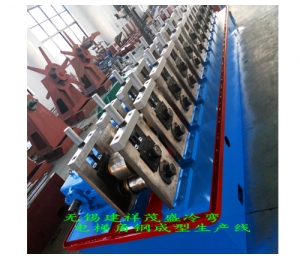 電梯固定角鋼沖孔成型一體機